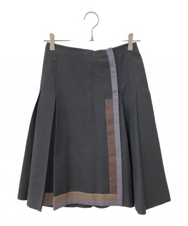 中古・古着通販】PRADA (プラダ) ロングスカート ネイビー サイズ:38