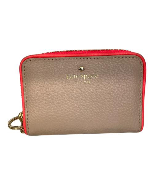 Kate Spade（ケイトスペード）Kate Spade (ケイトスペード) 2つ折り財布 アイボリーの古着・服飾アイテム