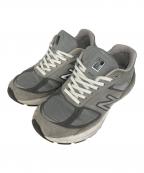 NEW BALANCEニューバランス）の古着「M990GL」｜ライトグレー