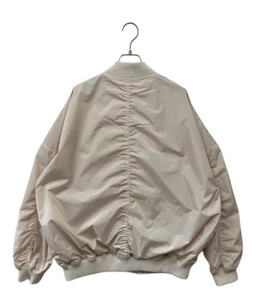 UGG（アグ）UGG (アグ) ジップブルゾン ホワイト サイズ:Mの古着・服飾アイテム