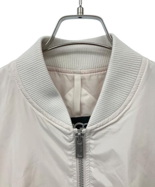 UGG（アグ）UGG (アグ) ジップブルゾン ホワイト サイズ:Mの古着・服飾アイテム