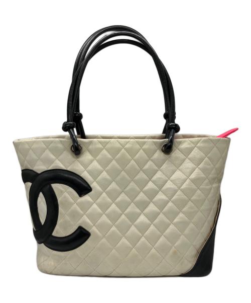 CHANEL（シャネル）CHANEL (シャネル) トートバッグ ホワイトの古着・服飾アイテム