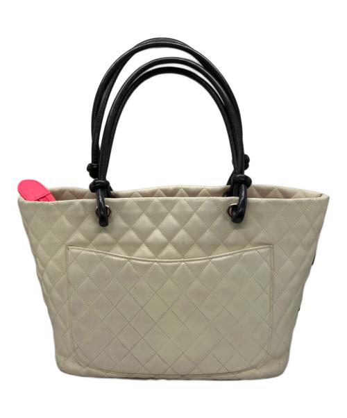 CHANEL（シャネル）CHANEL (シャネル) トートバッグ ホワイトの古着・服飾アイテム