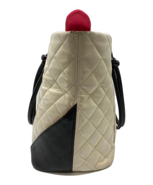 CHANEL（シャネル）CHANEL (シャネル) トートバッグ ホワイトの古着・服飾アイテム