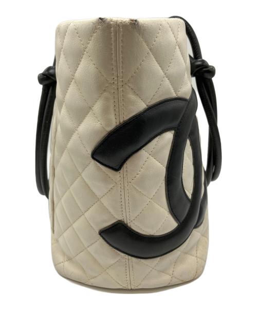 CHANEL（シャネル）CHANEL (シャネル) トートバッグ ホワイトの古着・服飾アイテム