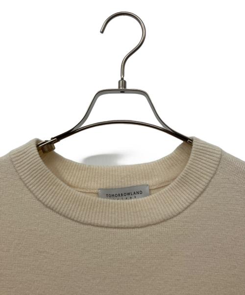 TOMORROW LAND（トゥモローランド）TOMORROW LAND (トゥモローランド) 厚手ニット アイボリー サイズ:Sの古着・服飾アイテム