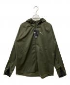 PUMAプーマ）の古着「ウインドブレーカー」｜オリーブ