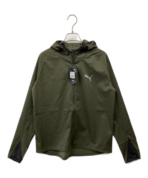 PUMA（プーマ）PUMA (プーマ) ウインドブレーカー オリーブ サイズ:Sの古着・服飾アイテム
