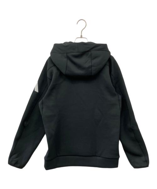 adidas（アディダス）adidas (アディダス) プルオーバーパーカー ブラック サイズ:M　　の古着・服飾アイテム