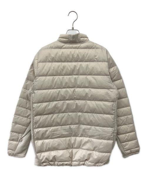 adidas（アディダス）adidas (アディダス) ゴルフダウンジャケット アイボリー サイズ:Lの古着・服飾アイテム