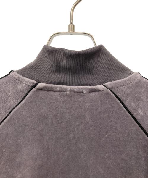 adidas（アディダス）adidas (アディダス) SST アディカラー ベロア トラックトップ グレー サイズ:Lの古着・服飾アイテム