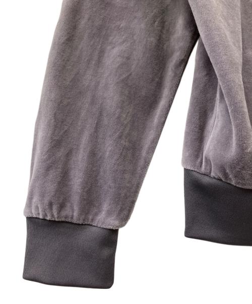 adidas（アディダス）adidas (アディダス) SST アディカラー ベロア トラックトップ グレー サイズ:Lの古着・服飾アイテム