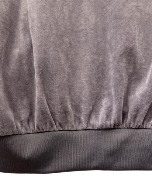 adidas（アディダス）adidas (アディダス) SST アディカラー ベロア トラックトップ グレー サイズ:Lの古着・服飾アイテム