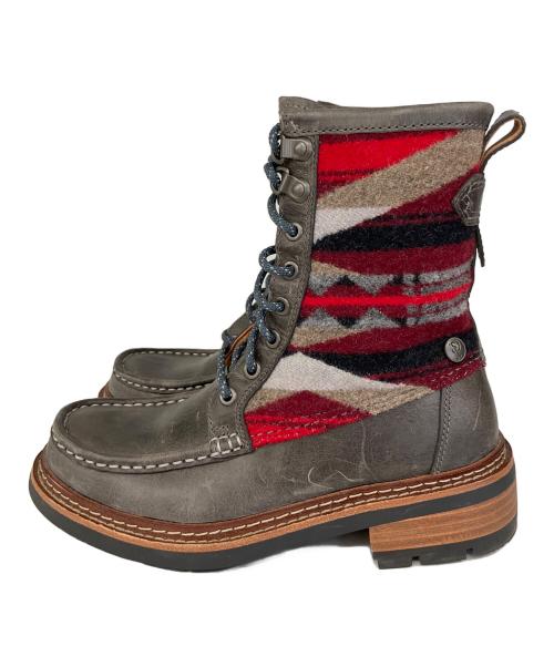 CLARKS（クラークス）CLARKS (クラークス) PENDLETON (ペンドルトン) ショートブーツ ブラウン サイズ:UK4の古着・服飾アイテム