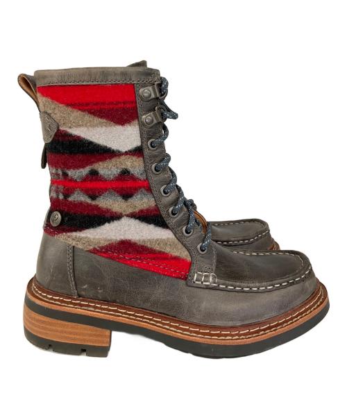 CLARKS（クラークス）CLARKS (クラークス) PENDLETON (ペンドルトン) ショートブーツ ブラウン サイズ:UK4の古着・服飾アイテム