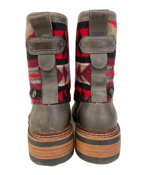 CLARKS（クラークス）CLARKS (クラークス) PENDLETON (ペンドルトン) ショートブーツ ブラウン サイズ:UK4の古着・服飾アイテム