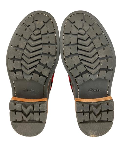 CLARKS（クラークス）CLARKS (クラークス) PENDLETON (ペンドルトン) ショートブーツ ブラウン サイズ:UK4の古着・服飾アイテム