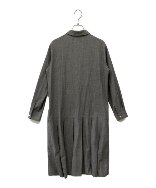 FRED PERRY（フレッドペリー）FRED PERRY (フレッドペリー) 長袖ワンピース グレー サイズ:8の古着・服飾アイテム