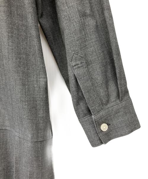 FRED PERRY（フレッドペリー）FRED PERRY (フレッドペリー) 長袖ワンピース グレー サイズ:8の古着・服飾アイテム
