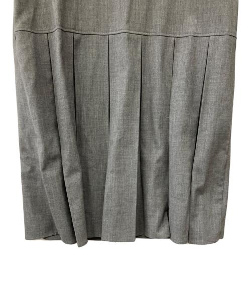 FRED PERRY（フレッドペリー）FRED PERRY (フレッドペリー) 長袖ワンピース グレー サイズ:8の古着・服飾アイテム