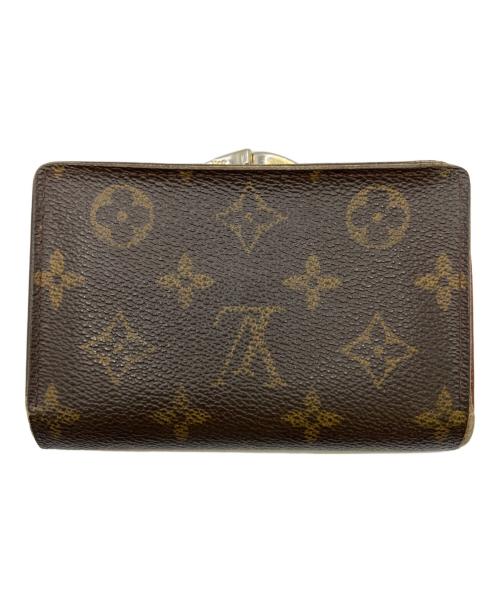 LOUIS VUITTON（ルイ ヴィトン）LOUIS VUITTON (ルイ ヴィトン) がま口財布 ブラウンの古着・服飾アイテム