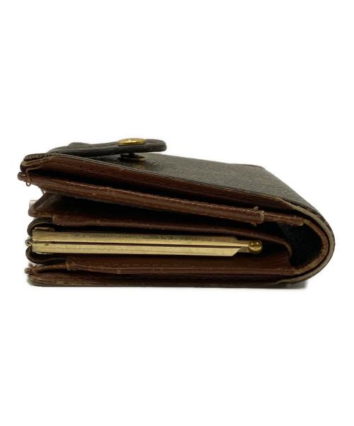 LOUIS VUITTON（ルイ ヴィトン）LOUIS VUITTON (ルイ ヴィトン) がま口財布 ブラウンの古着・服飾アイテム