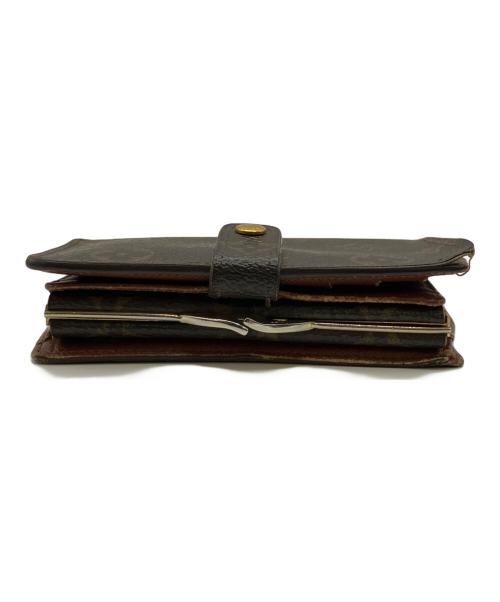 LOUIS VUITTON（ルイ ヴィトン）LOUIS VUITTON (ルイ ヴィトン) がま口財布 ブラウンの古着・服飾アイテム