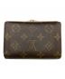 LOUIS VUITTON (ルイ ヴィトン) がま口財布 ブラウン：10000円