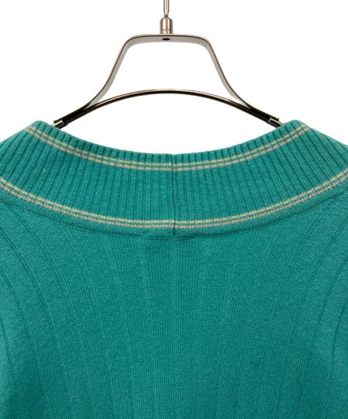 CHANEL（シャネル）CHANEL (シャネル) 厚手ニット スカイブルー サイズ:38の古着・服飾アイテム