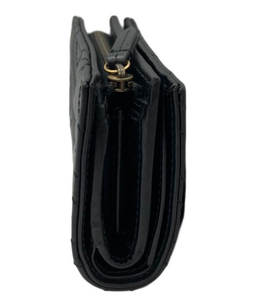 GUCCI（グッチ）GUCCI (グッチ) 2つ折り財布 ブラックの古着・服飾アイテム