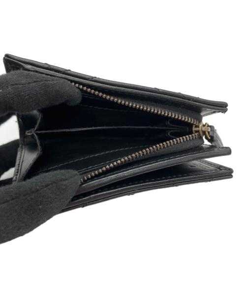 GUCCI（グッチ）GUCCI (グッチ) 2つ折り財布 ブラックの古着・服飾アイテム