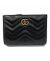 GUCCI（グッチ）の古着「2つ折り財布」｜ブラック