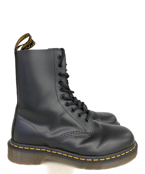 Dr.Martens（ドクターマーチン）Dr.Martens (ドクターマーチン) 10ホールブーツ ブラック サイズ:UK6の古着・服飾アイテム