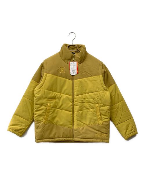 hummel（ヒュンメル）hummel (ヒュンメル) 中綿ジャケット イエロー サイズ:Mの古着・服飾アイテム