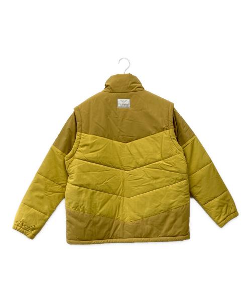 hummel（ヒュンメル）hummel (ヒュンメル) 中綿ジャケット イエロー サイズ:Mの古着・服飾アイテム