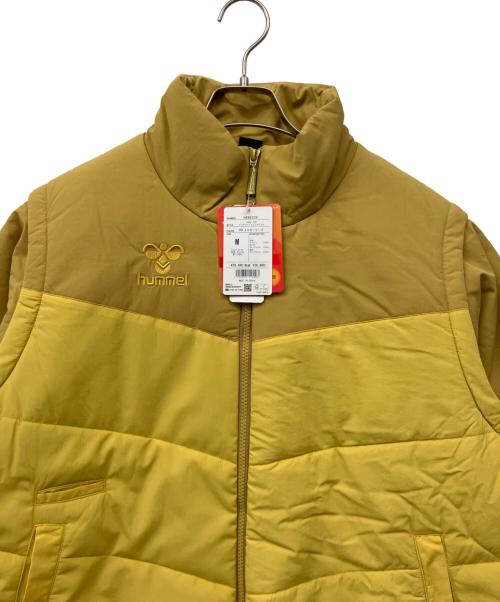 hummel（ヒュンメル）hummel (ヒュンメル) 中綿ジャケット イエロー サイズ:Mの古着・服飾アイテム