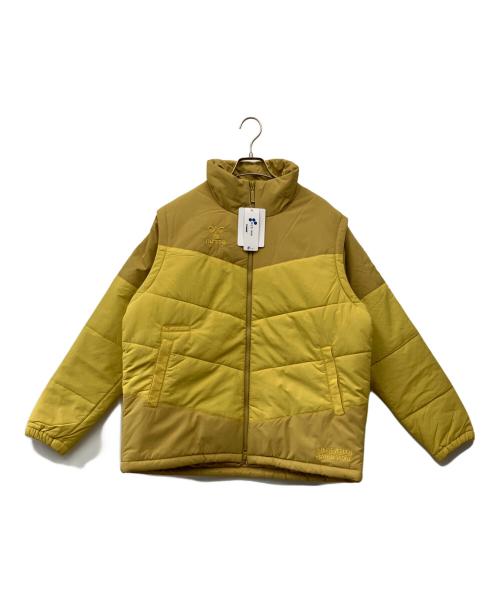 hummel（ヒュンメル）hummel (ヒュンメル) 中綿ジャケット イエロー サイズ:L 未使用品の古着・服飾アイテム