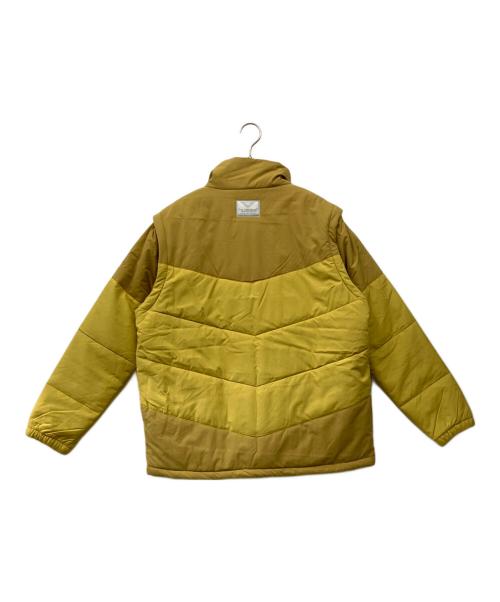 hummel（ヒュンメル）hummel (ヒュンメル) 中綿ジャケット イエロー サイズ:L 未使用品の古着・服飾アイテム