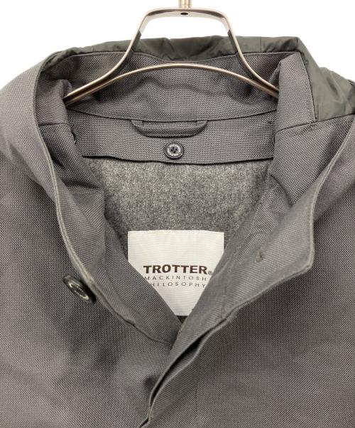 trotters（トロッターズ）trotters (トロッターズ) ナイロンコート グレー サイズ:Mの古着・服飾アイテム