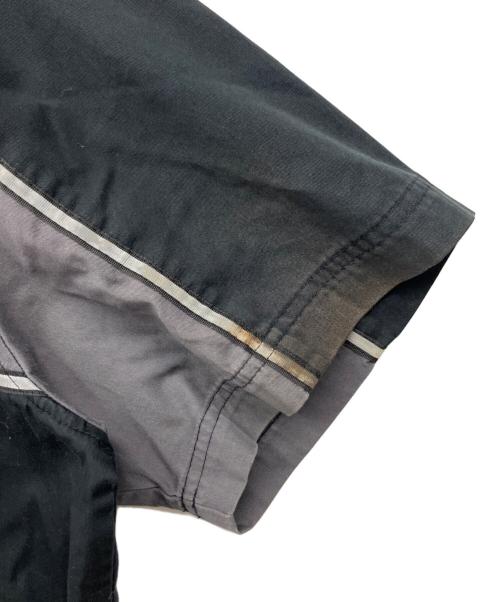 HARLEY-DAVIDSON（ハーレーダビッドソン）HARLEY-DAVIDSON (ハーレーダビッドソン) 半袖シャツ ブラック×グレー サイズ:Lの古着・服飾アイテム