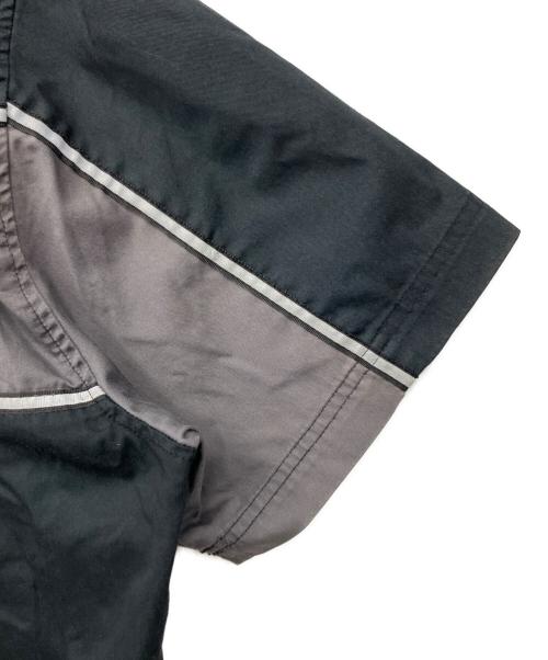 HARLEY-DAVIDSON（ハーレーダビッドソン）HARLEY-DAVIDSON (ハーレーダビッドソン) 半袖シャツ ブラック×グレー サイズ:Lの古着・服飾アイテム