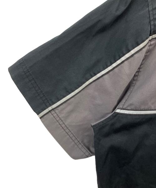 HARLEY-DAVIDSON（ハーレーダビッドソン）HARLEY-DAVIDSON (ハーレーダビッドソン) 半袖シャツ ブラック×グレー サイズ:Lの古着・服飾アイテム