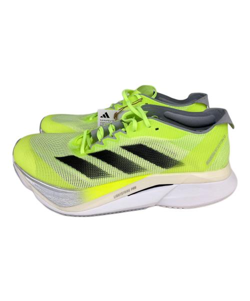 adidas（アディダス）adidas (アディダス) アディゼロ ボストン グリーン サイズ:UK9の古着・服飾アイテム