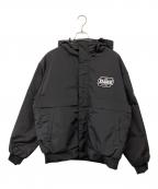 X-LARGEエクストララージ）の古着「ナイロンパファージャケット」｜ブラック
