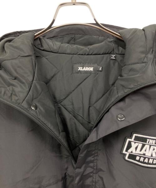 X-LARGE（エクストララージ）X-LARGE (エクストララージ) ナイロンパファージャケット ブラック サイズ:XLの古着・服飾アイテム