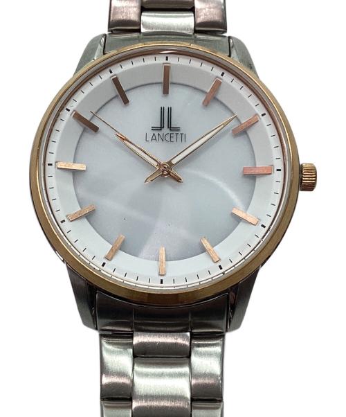 LANCETTI（ランチェッティ）LANCETTI (ランチェッティ) 腕時計 ホワイトの古着・服飾アイテム