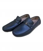 Salvatore Ferragamoサルヴァトーレ フェラガモ）の古着「ドライビングシューズ」｜ネイビー