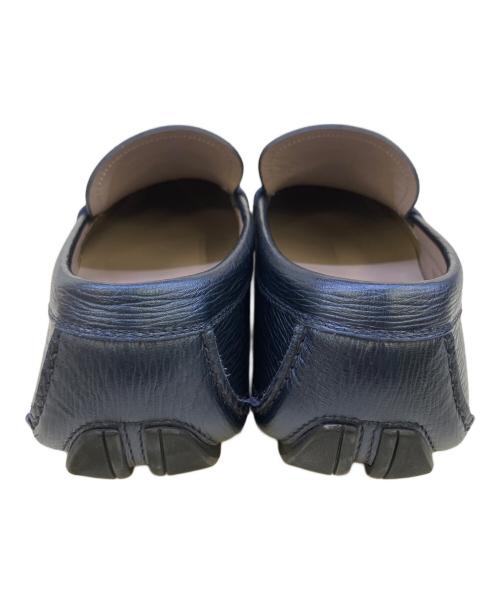 Salvatore Ferragamo（サルヴァトーレ フェラガモ）Salvatore Ferragamo (サルヴァトーレ フェラガモ) ドライビングシューズ ネイビー サイズ:US8の古着・服飾アイテム