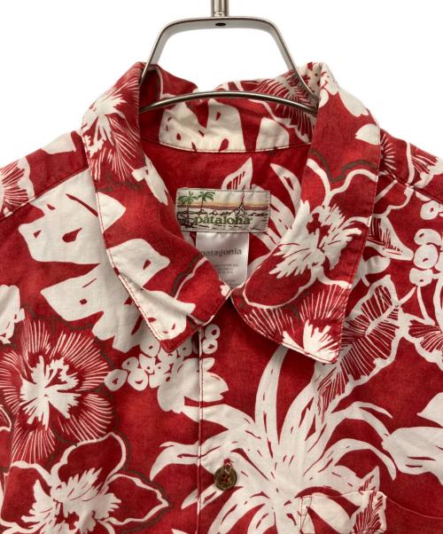 Patagonia（パタゴニア）Patagonia (パタゴニア) アロハシャツ レッド サイズ:Sの古着・服飾アイテム