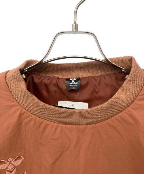 hummel（ヒュンメル）hummel (ヒュンメル) ボアクルーネック ブラウン サイズ:Lの古着・服飾アイテム